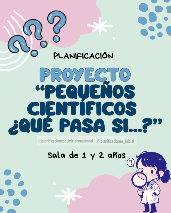 Producto - Proyecto Pequeños Científicos