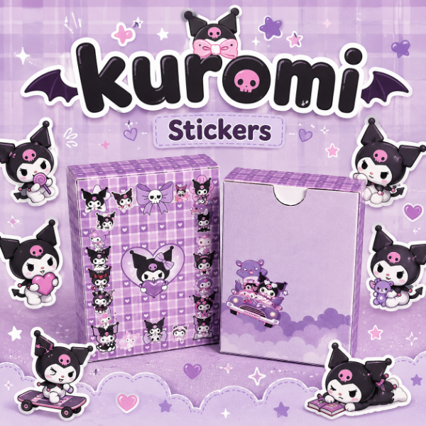 Producto - Cajita de stickers "Kuromi"