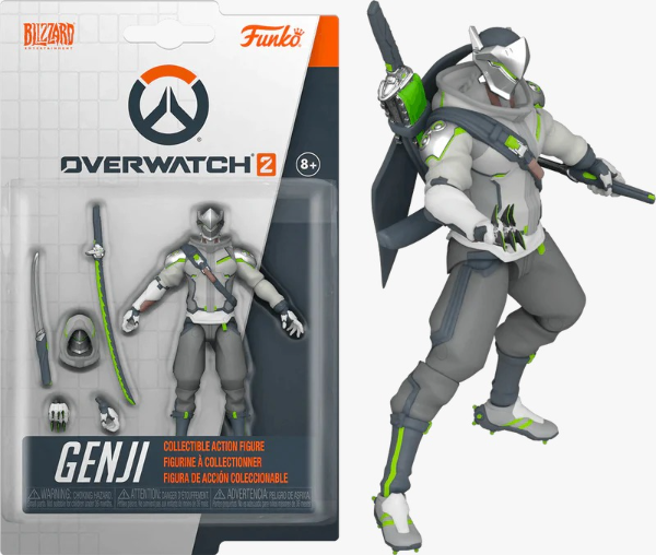 Producto - Overwatch 2 - Figura de acción Genji de 3,75"
