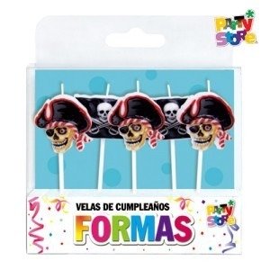 Producto - set de velas pirata x 5 un