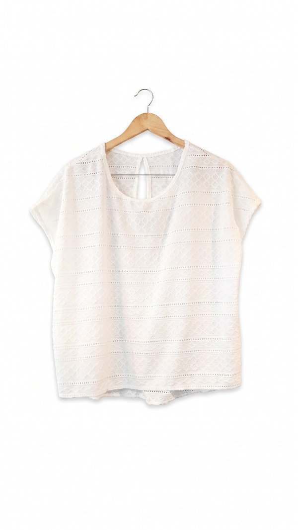 Producto - Remerón Broderie Algodón - 0