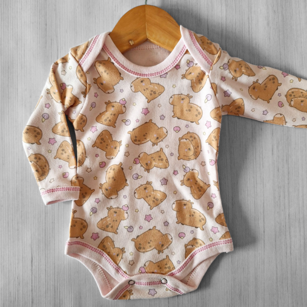 Producto - Body Rosa con Capibara ML