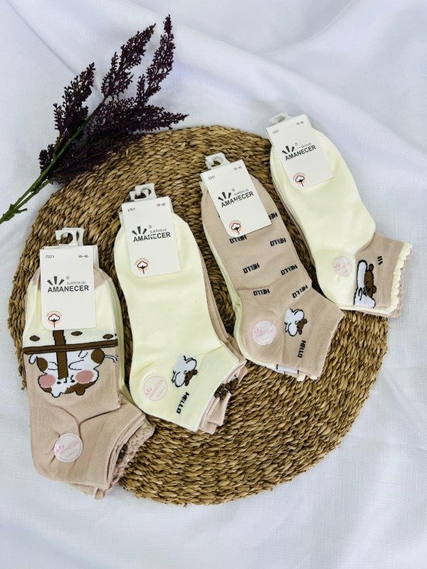 Producto - Art D321- AMANECER- Docena Media Soquete Mujer COLOR 2