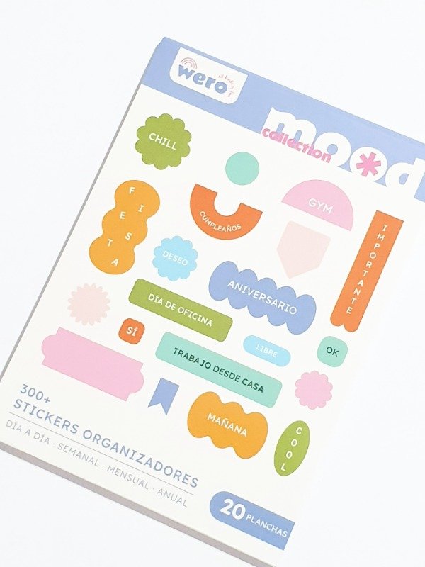 Producto - Stikers Organizadores Wero Clasicc