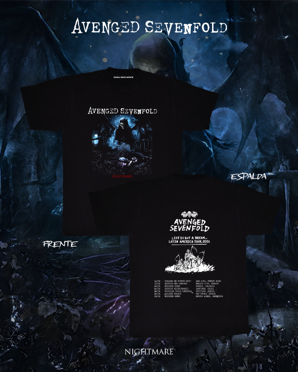 Producto - Remera Avenged Sevenfold Nightmare