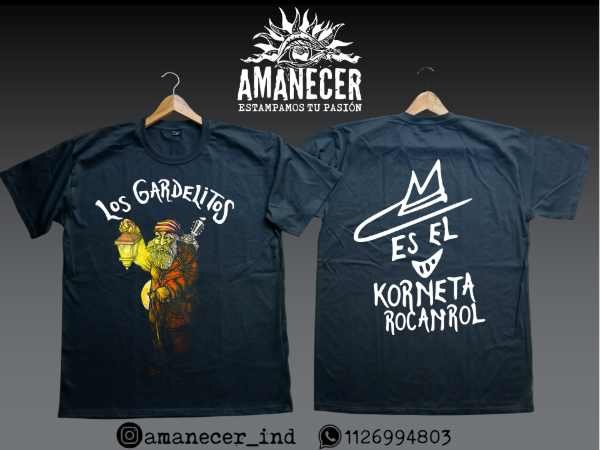 Producto - Remera Los Gardelitos Korneta