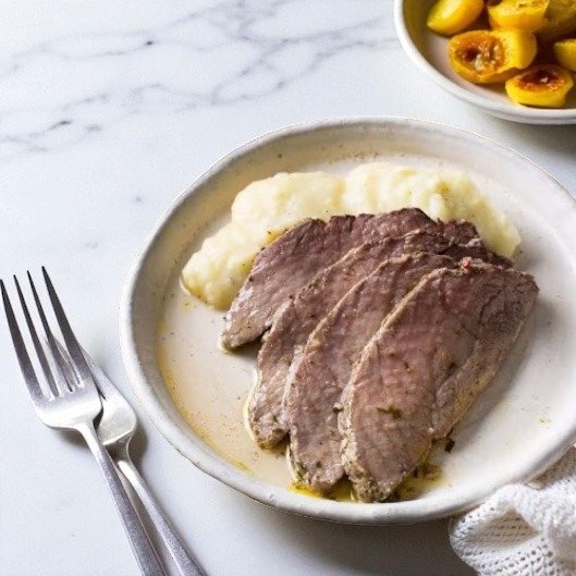 Producto - Colita de Cuadril al Chimichurri con Puré de Papas