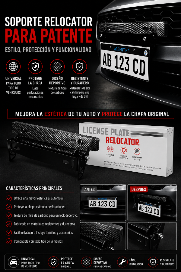 Producto - Recolocador de Chapa Carbono Universal