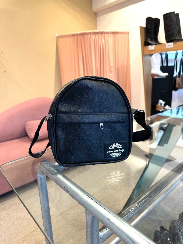 Producto - Cartera Bandolera Negro Liso