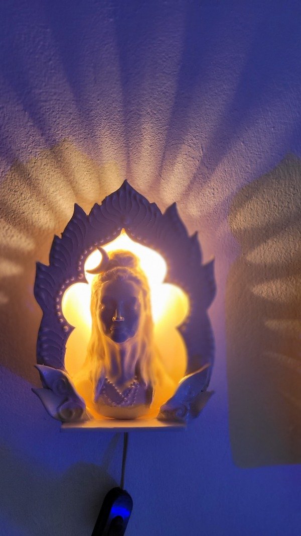 Producto - Lámpara SHIVA Blanca Brillante