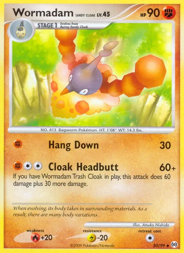 Producto - Wormadam Sandy Cloak (50/99) [Platinum: Arceus]