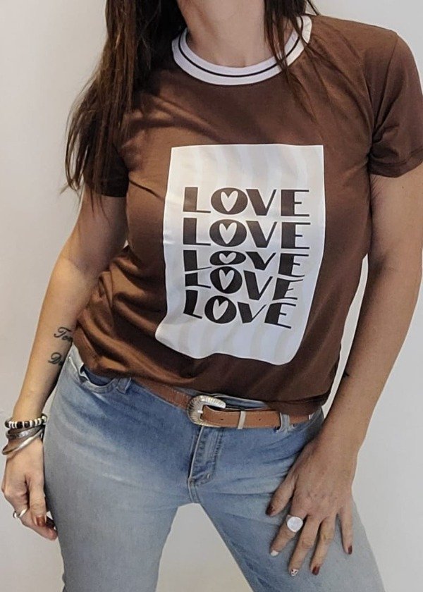Producto - Remera KENI Chocolate