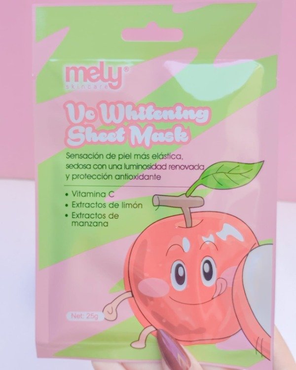 Producto - Mascarilla facial manzana