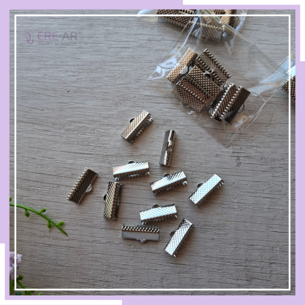 Producto - TERMINAL COCODRILO PLATEADO x10u