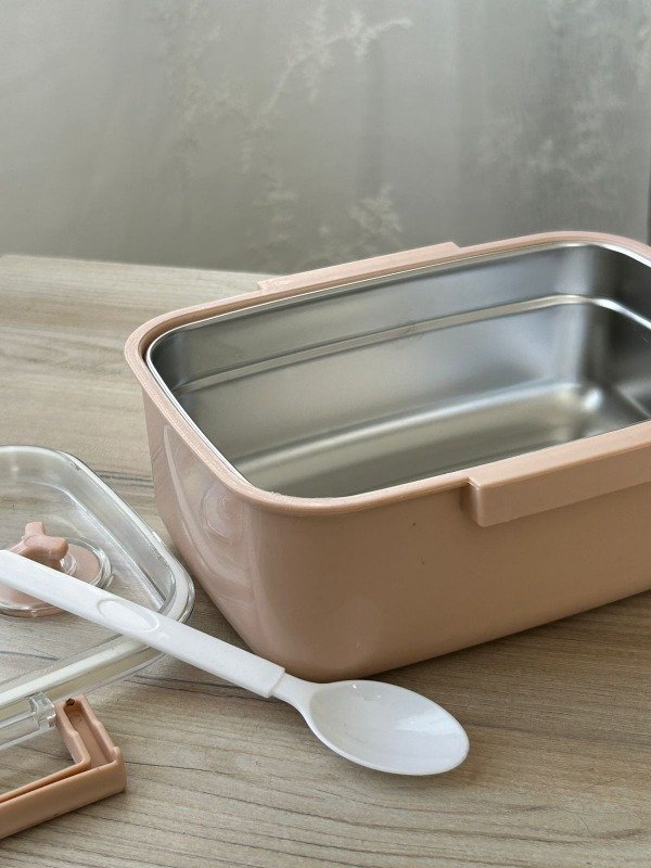 Producto - Lunchera rectangular rosa