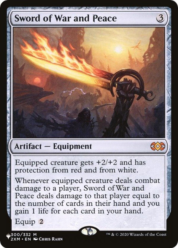 Producto - Sword of War and Peace  The List