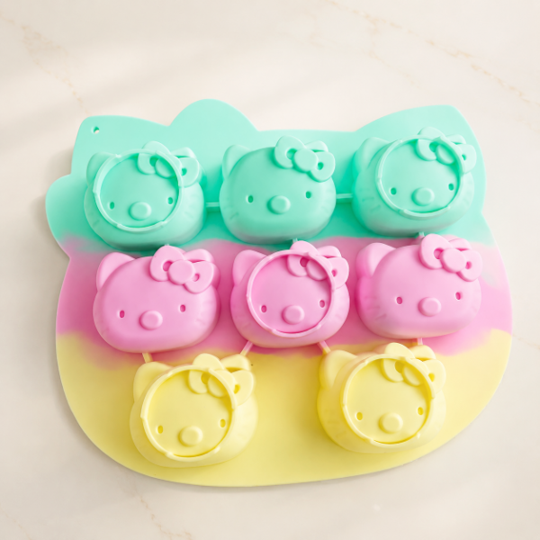 Producto - MOLDE DE SILICONA HELLO KITTY 8 FIGURAS 5X4CM - 0