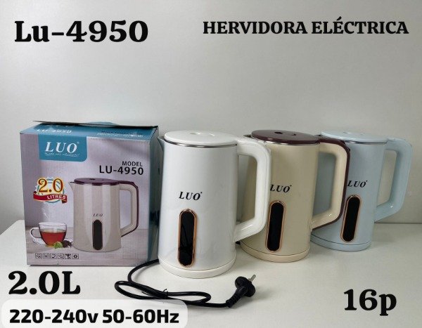 Producto - Pava eléctrica LUO 2.0 Litros