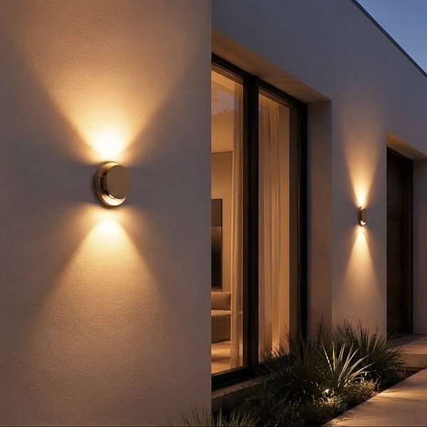 Producto - Aplique de Pared Led IP65 Bidireccional AP001 Negro/Gris/Blanco