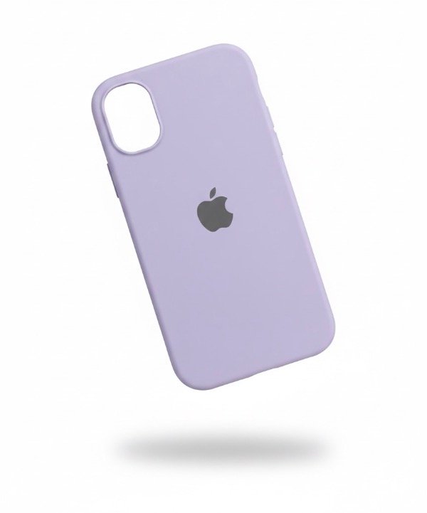 Producto - Silicon case iPhone 16 violeta pastel