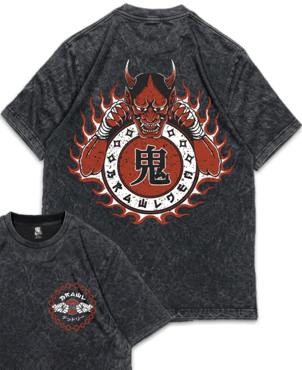 Producto - Remera Senshi (stone wash)