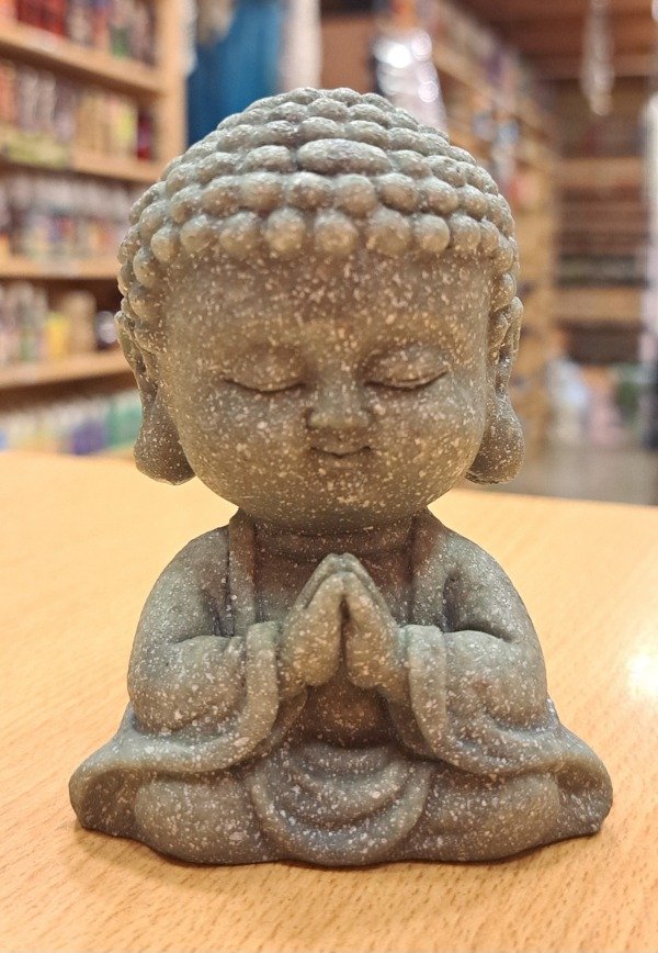 Producto - Buda Piedra Arenisca Meditando 9 cm