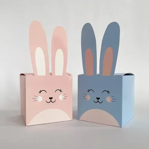 Producto - Box bunny rosa 10x10,5x10cm