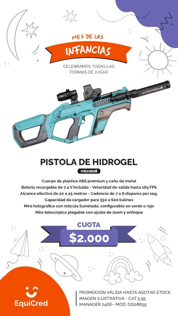 Producto - PISTOLA DE HIDROGEL