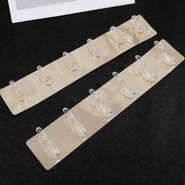 Producto - Perchero Adhesivo Plastico X6