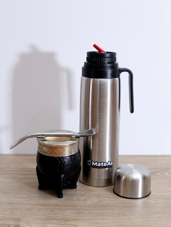 Producto - Combo Imperial crocco (Mate, termo y bombilla)