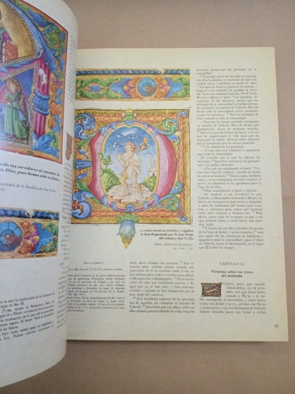 Producto - La biblia - Anónimo - Salvat 1980 - Tapa dura - 8 tomos ilustrados - 2