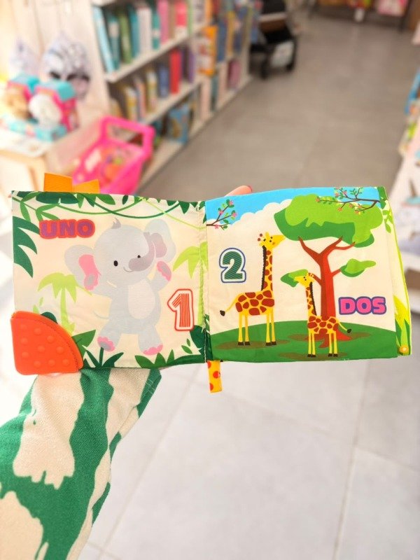 Producto - Librito de Tela Mundo Selva - 1
