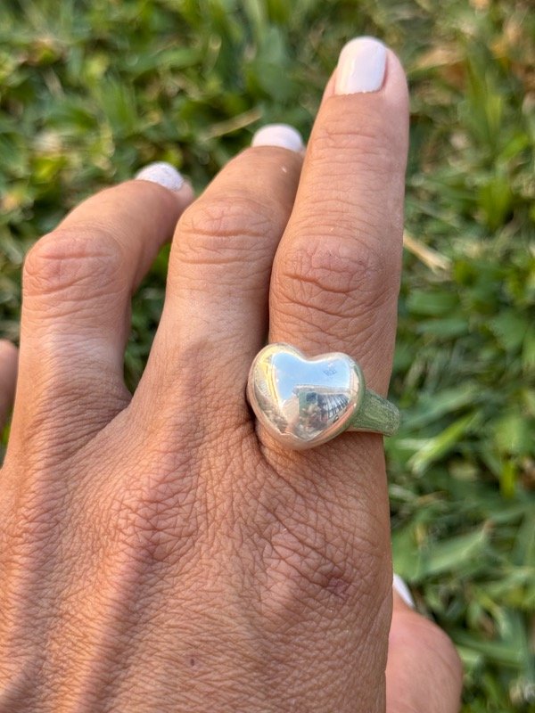 Producto - Plata inflada corazón