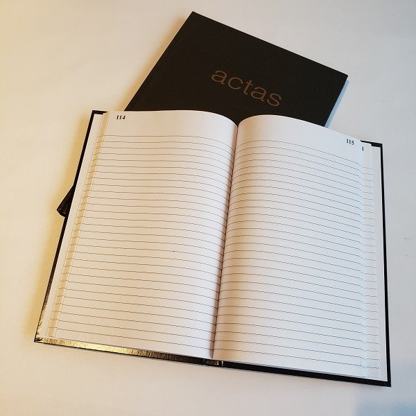 Producto - LIBRO ACTAS