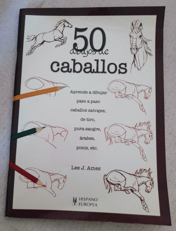 Producto - 50 Dibujos De Caballos - Lee J ames - Hispano Europea