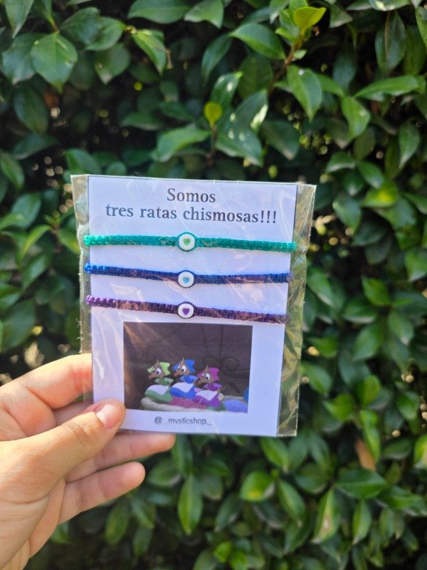 Producto - Pulseras Ratas Cenicienta