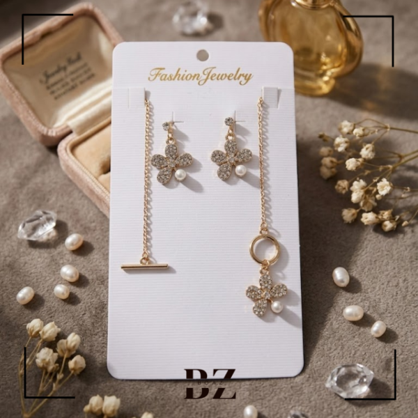 Producto - SET DE CADENA CON DIJE Y PAR DE AROS X CARD - 2002-1