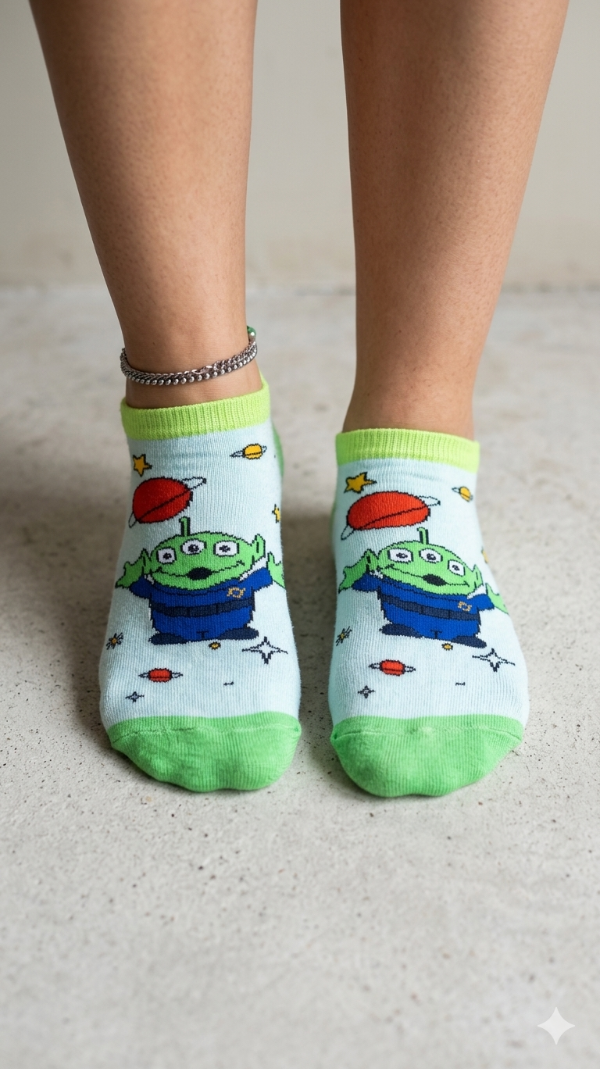 Producto - SOQUETES ADULTO TOY STORY MARCIANITO