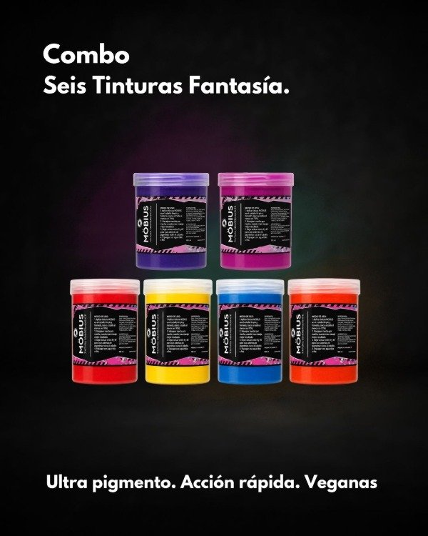 Producto - Seis tinturas Fantasía