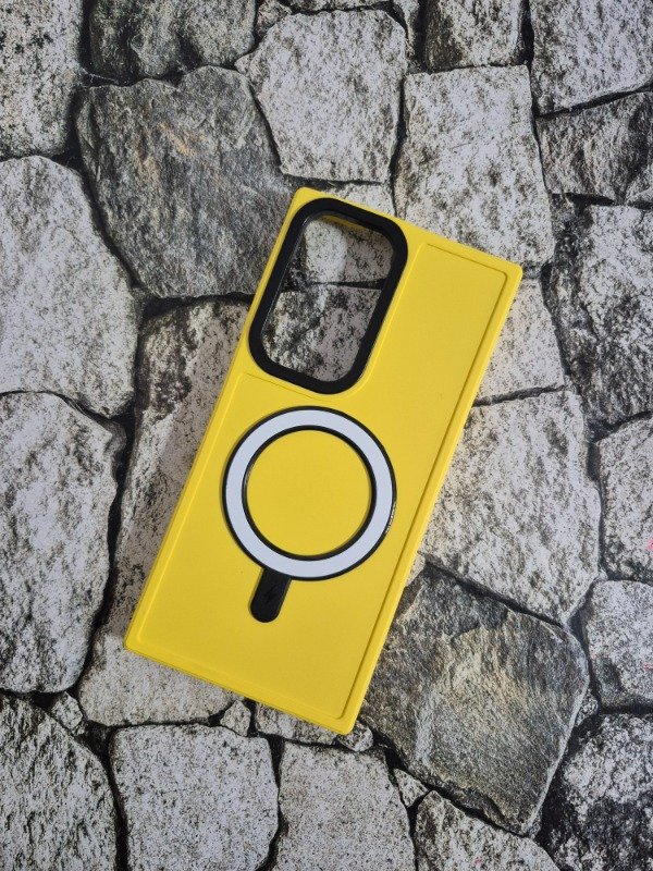 Producto - Funda case magsafe Samsung S23 Ultra amarilla