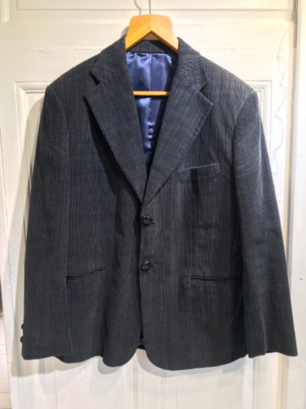 Producto - Saco TOSCANA corderoy azul- Talle M/L- PRECIO: 120x