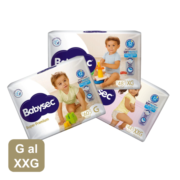 Producto - BABYSEC SUPER PREMIUM - 3 TALLES