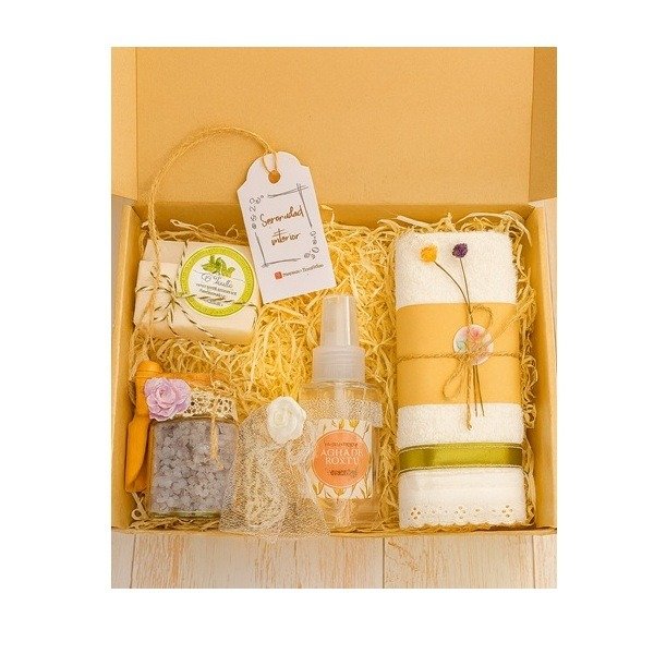 Producto - Set spa Té vede, Lavanda y agua de rosas