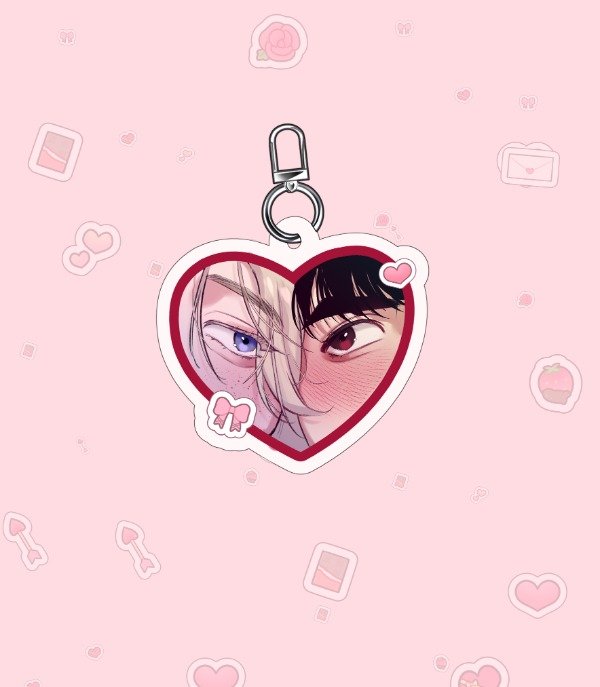 Producto - Llavero Kookmin "Eye Heart" - 0