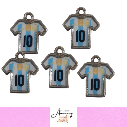 Producto - Dijes Camiseta x 5