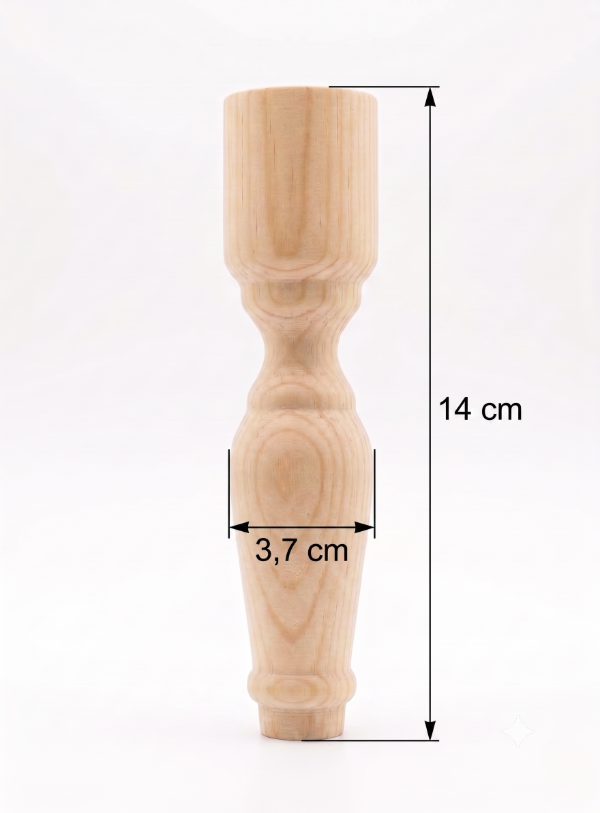 Producto - Patas de madera - Torneadas Pino Taeda - 2