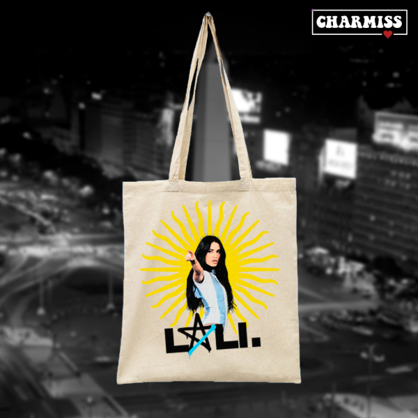 Tote bag lali argentina