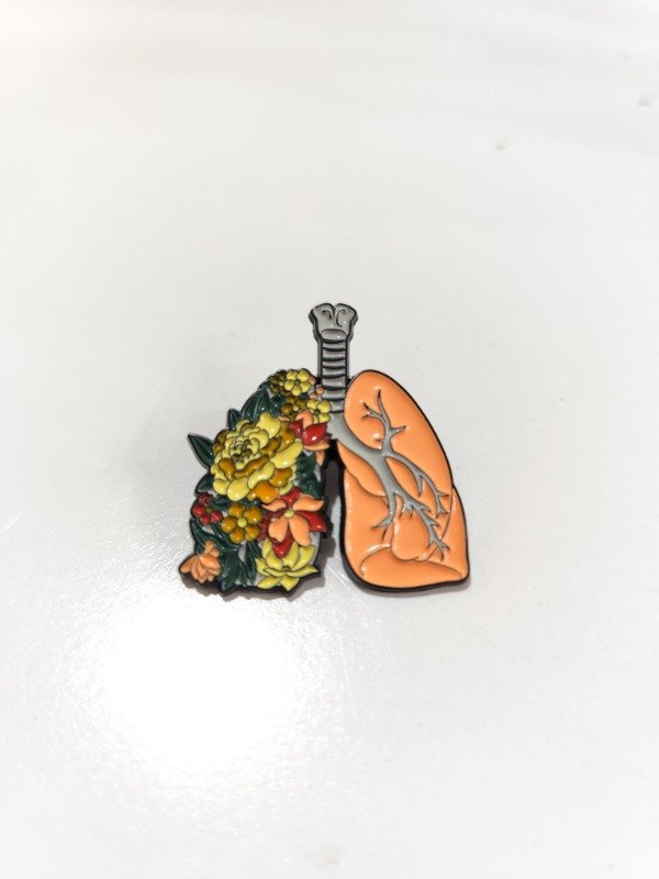 Producto - Pin Pulmón Flores 3