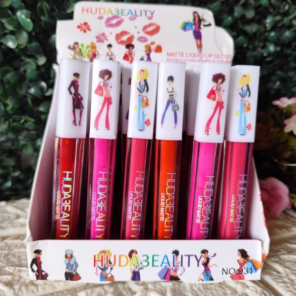 Producto - Labial liquido HUDA (tapa diseño) - POR MENOR