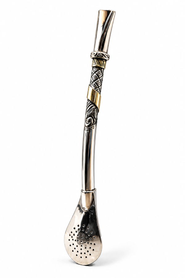 Producto - Bombilla de Joyería Artesanal Alpaca Bronce (Alto Rendimiento) 02